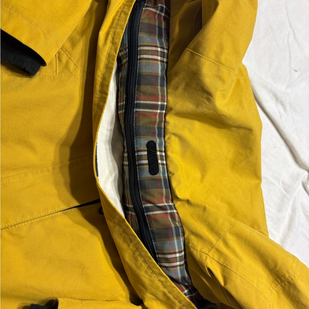 Pendleton Yellow Utility Jacket With Plaid Interi… - image 3